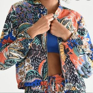 Lili Sidonio Printed Bomber Jacket